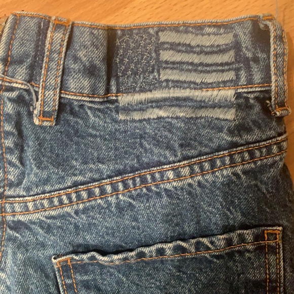 REVICE two-toned distressed jeans high rise SZ 28 - Picture 6 of 7